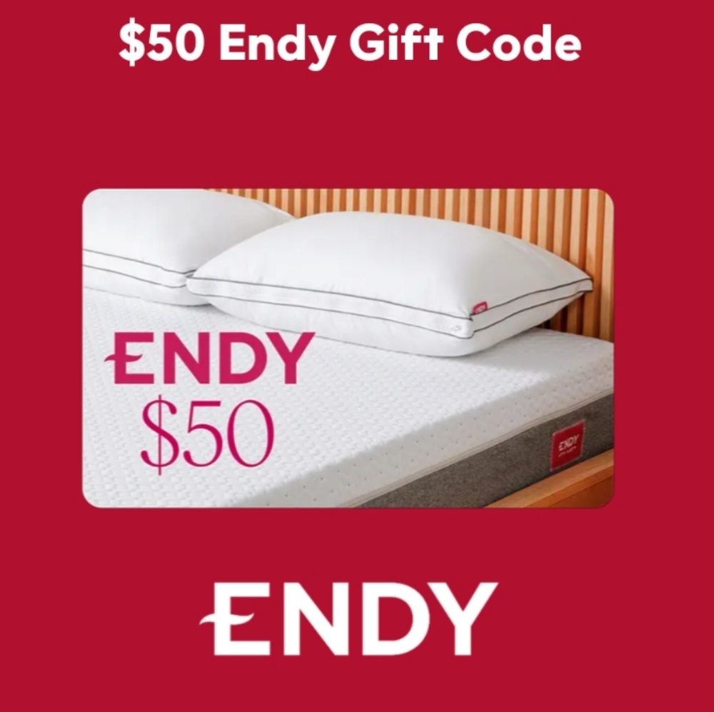 ENDY $50 Gift Code